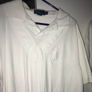 Polo Ralph Lauren white on white